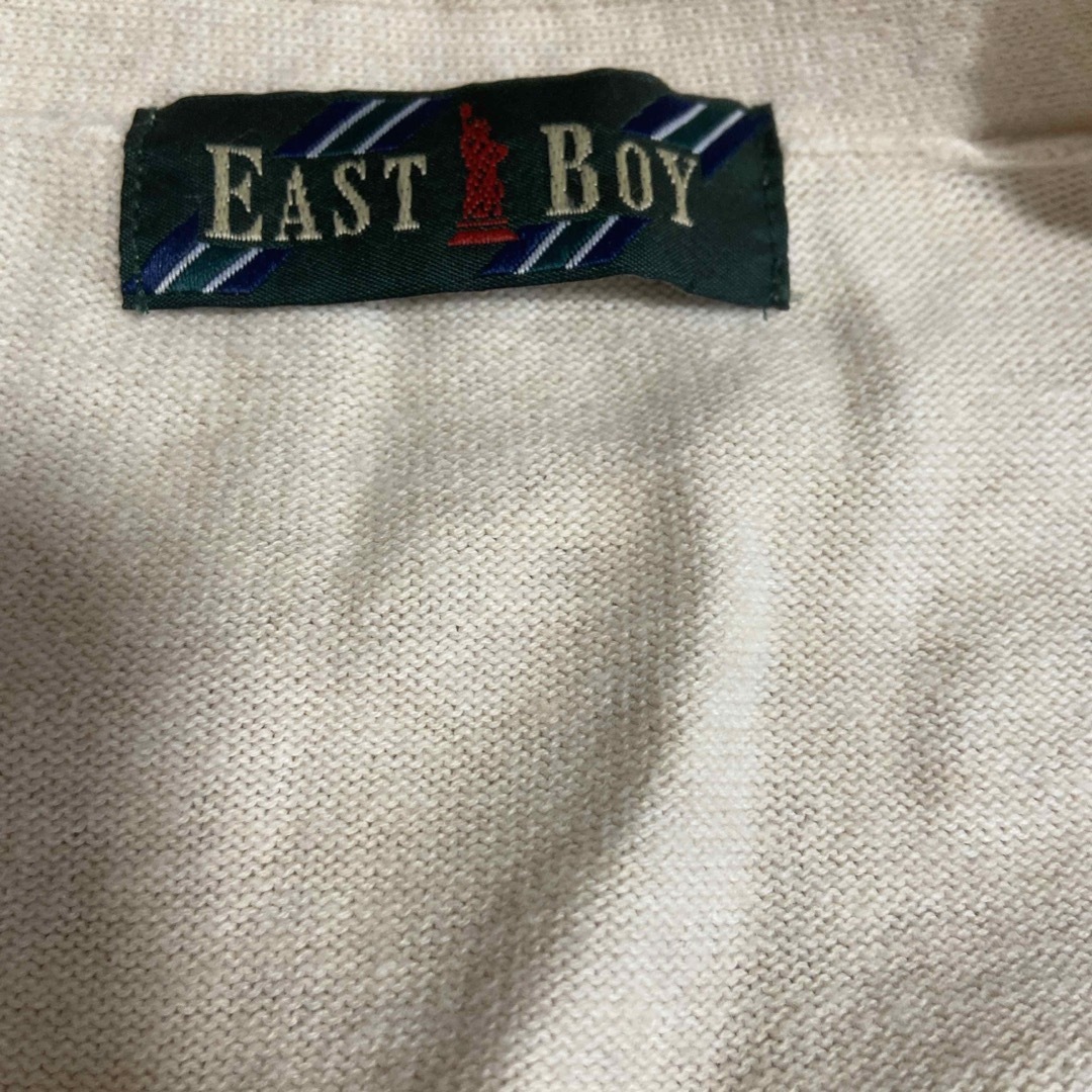 EASTBOY(イーストボーイ)のEASTBOY カーディガン ベージュ レディースのトップス(カーディガン)の商品写真