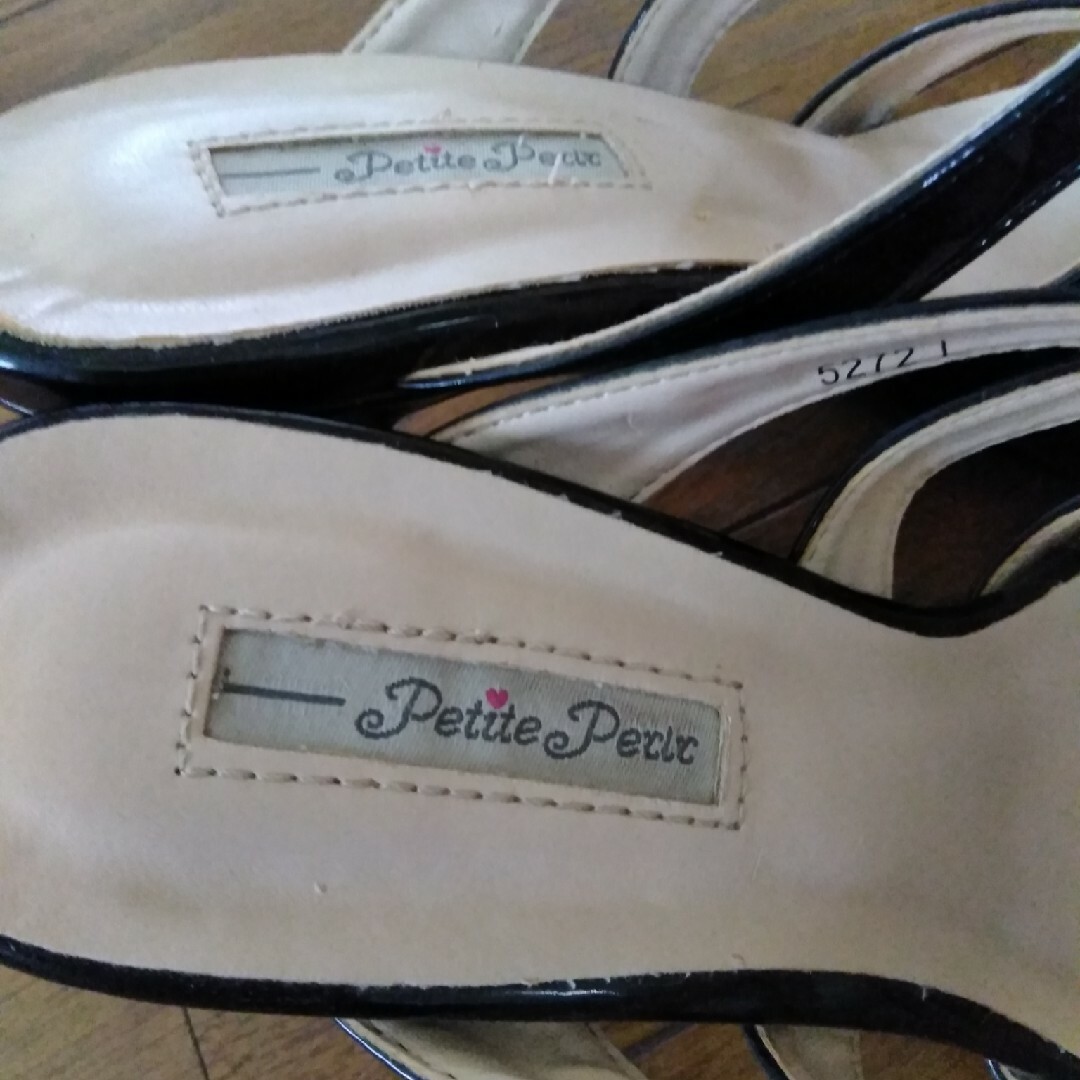サンダル　petie  perlr　Lサイズ レディースの靴/シューズ(サンダル)の商品写真