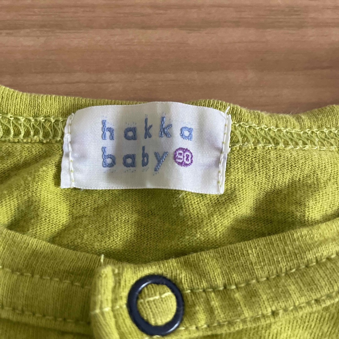 hakka baby(ハッカベビー)のhakka baby 薄手カーディガン　サイズ90 キッズ/ベビー/マタニティのキッズ服女の子用(90cm~)(カーディガン)の商品写真