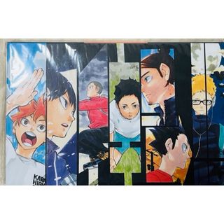 ハイキュー!!展 入場特典 メモ帳＆ステッカー(キャラクターグッズ)