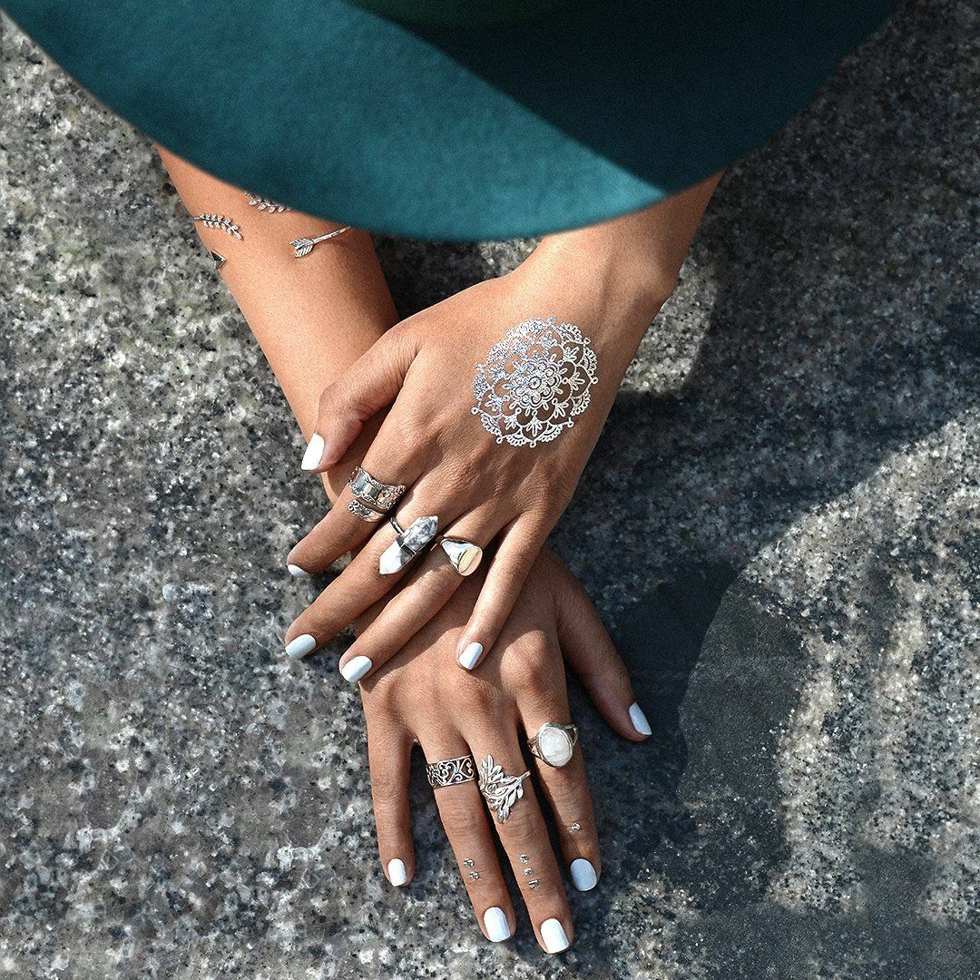 指輪のサイズ:18Bling Jewelry ボホーファッション.925スタ レディースのアクセサリー(その他)の商品写真