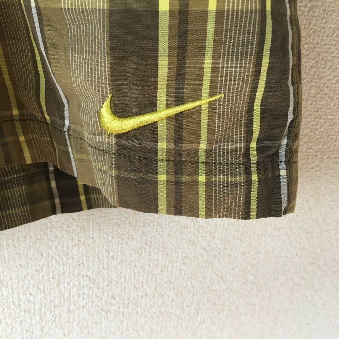 NIKE(ナイキ)のi1 NIKE ショートパンツ　ハーフパンツ　チェック柄シャツ　Mメンズ メンズのパンツ(ショートパンツ)の商品写真