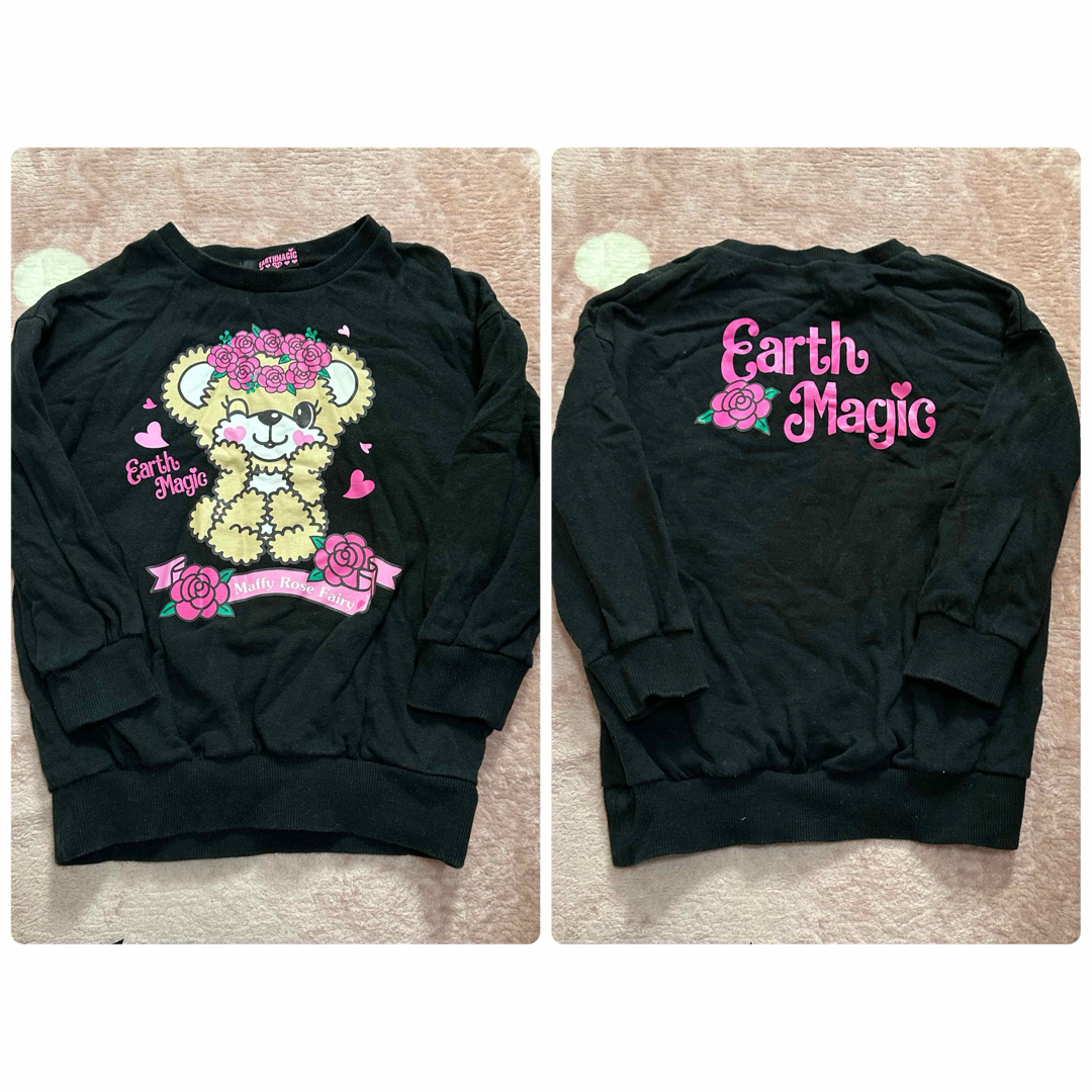 EARTHMAGIC(アースマジック)の▷限定トレーナーワンピ◁♡*｡ﾟ キッズ/ベビー/マタニティのキッズ服女の子用(90cm~)(ワンピース)の商品写真