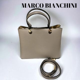 MARCO BIANCHINI マルコビアンチーニ トートバッグ ベージュ