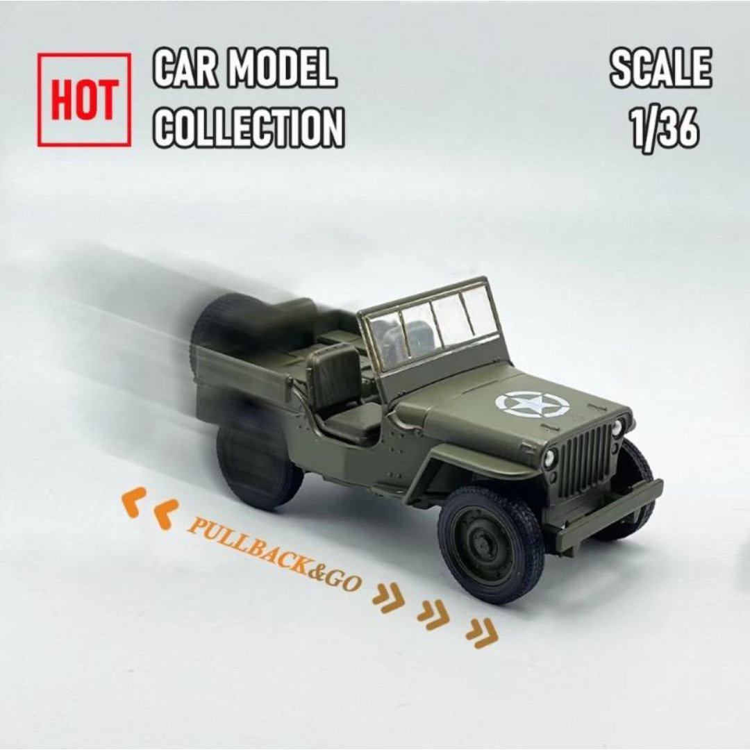 Jeep 1:36 エンタメ/ホビーのミリタリー(その他)の商品写真