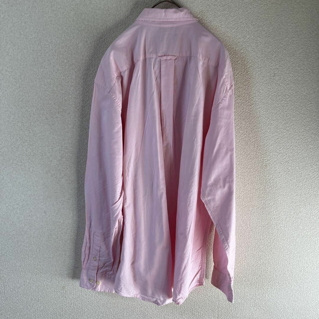 NAUTICA(ノーティカ)のJ2ノーティカ　コットンシャツ　長袖　ゆったり　Ｌメンズ ライトピンク メンズのトップス(Tシャツ/カットソー(七分/長袖))の商品写真