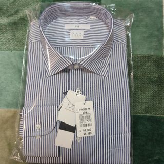 THE SUIT COMPANY - NON IRON STRETCH ワイドカラーPREMIUM COTTONシャツ