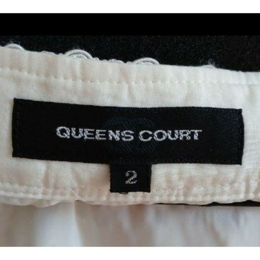 QUEENS COURT(クイーンズコート)の♥️未使用♥️少し訳あり♥️【QUEENSCOURT】2 レース チュニック レディースのトップス(シャツ/ブラウス(半袖/袖なし))の商品写真