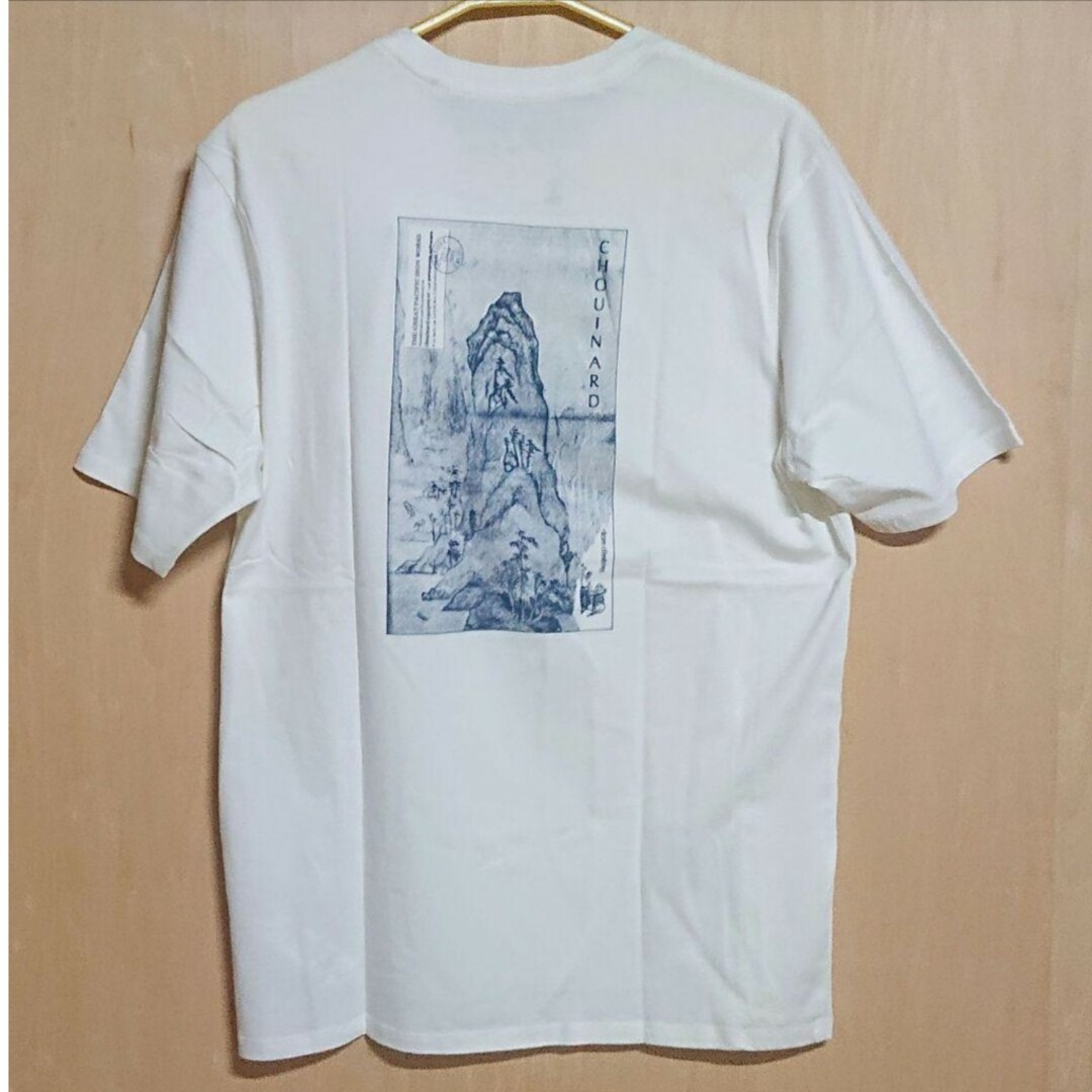 patagonia(パタゴニア)の新品 パタゴニア Tシャツ XLサイズ 白 オーガニック 綿100% メンズのトップス(Tシャツ/カットソー(半袖/袖なし))の商品写真