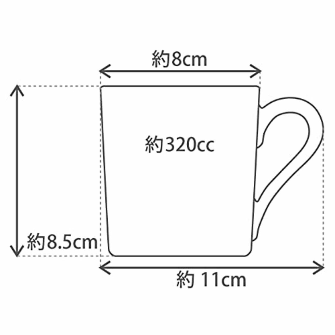 大倉陶園 ブルーローズ8211 マグカップ 107C8211 インテリア/住まい/日用品のキッチン/食器(テーブル用品)の商品写真