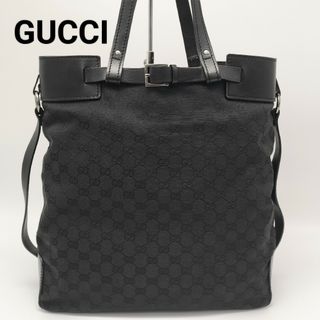 グッチ(Gucci)の✨グッチ　トートバッグ　ブラック　黒　黒(トートバッグ)