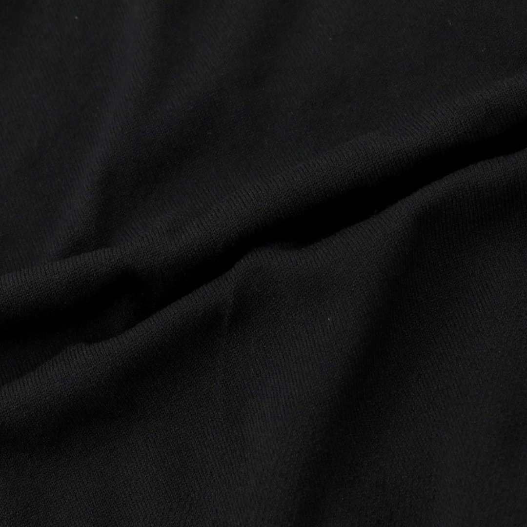 【中古】ミー イッセイミヤケ me ISSEY MIYAKE ポリエステル系 プルオーバーニット ブラック【サイズ表記なし（M位）】【レディース】 レディースのトップス(ニット/セーター)の商品写真