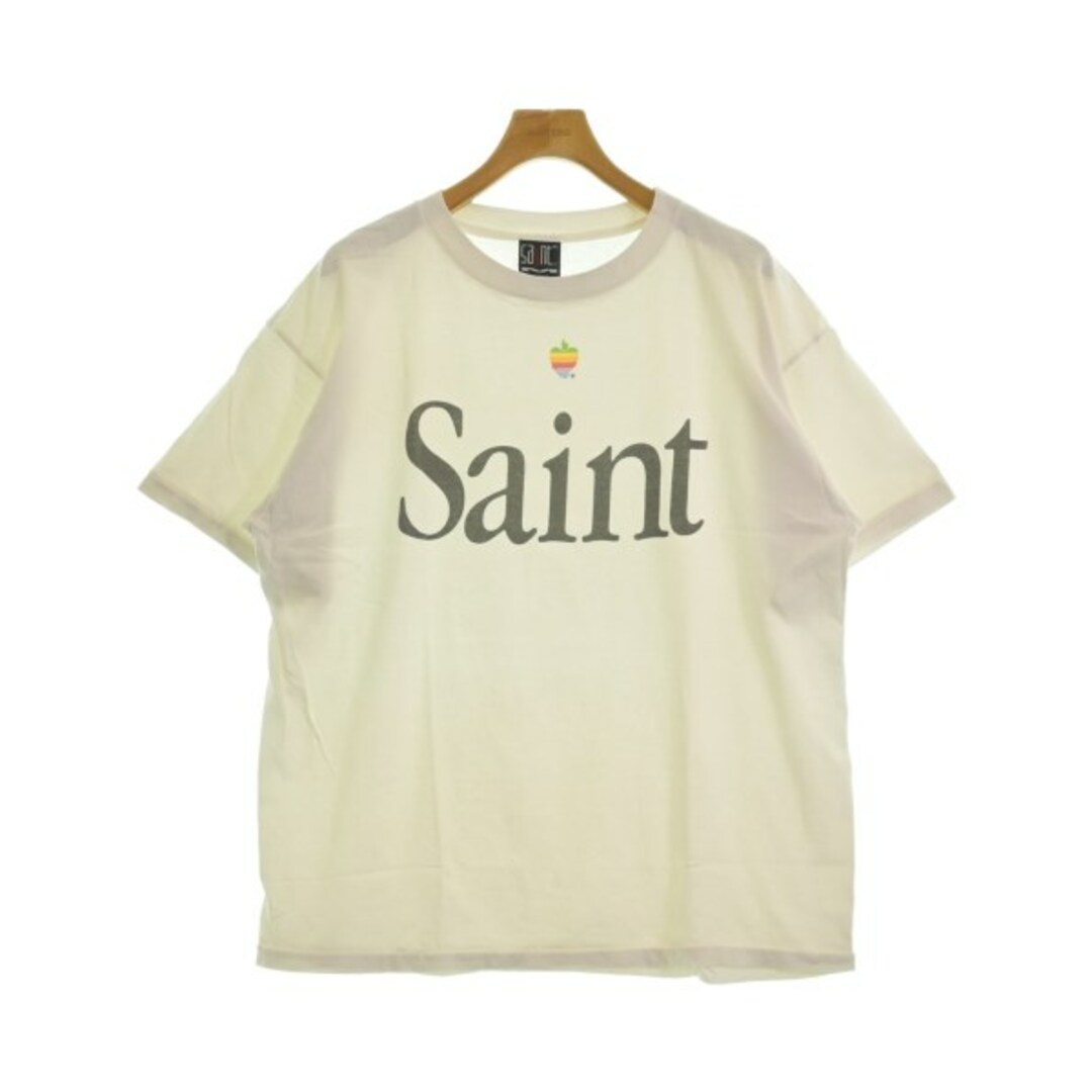 SAINT MICHAEL Tシャツ・カットソー XL アイボリー系 【古着】【中古】 メンズのトップス(Tシャツ/カットソー(半袖/袖なし))の商品写真