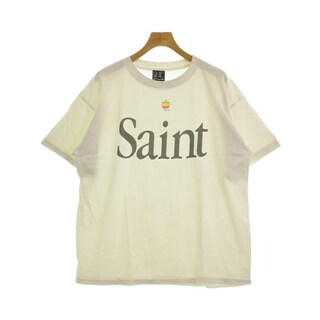 SAINT MICHAEL Tシャツ・カットソー XL アイボリー系 【古着】【中古】(Tシャツ/カットソー(半袖/袖なし))