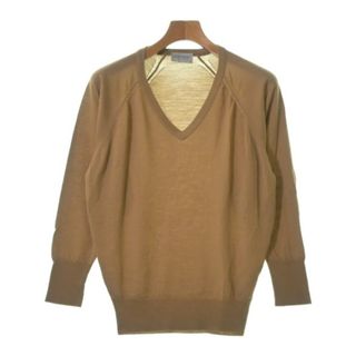 JOHN SMEDLEY - JOHN SMEDLEY ジョンスメドレー ニット・セーター S ベージュ 【古着】【中古】