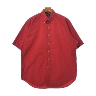 ポロラルフローレン(POLO RALPH LAUREN)のPolo Ralph Lauren ポロラルフローレン カジュアルシャツ L 赤 【古着】【中古】(シャツ)