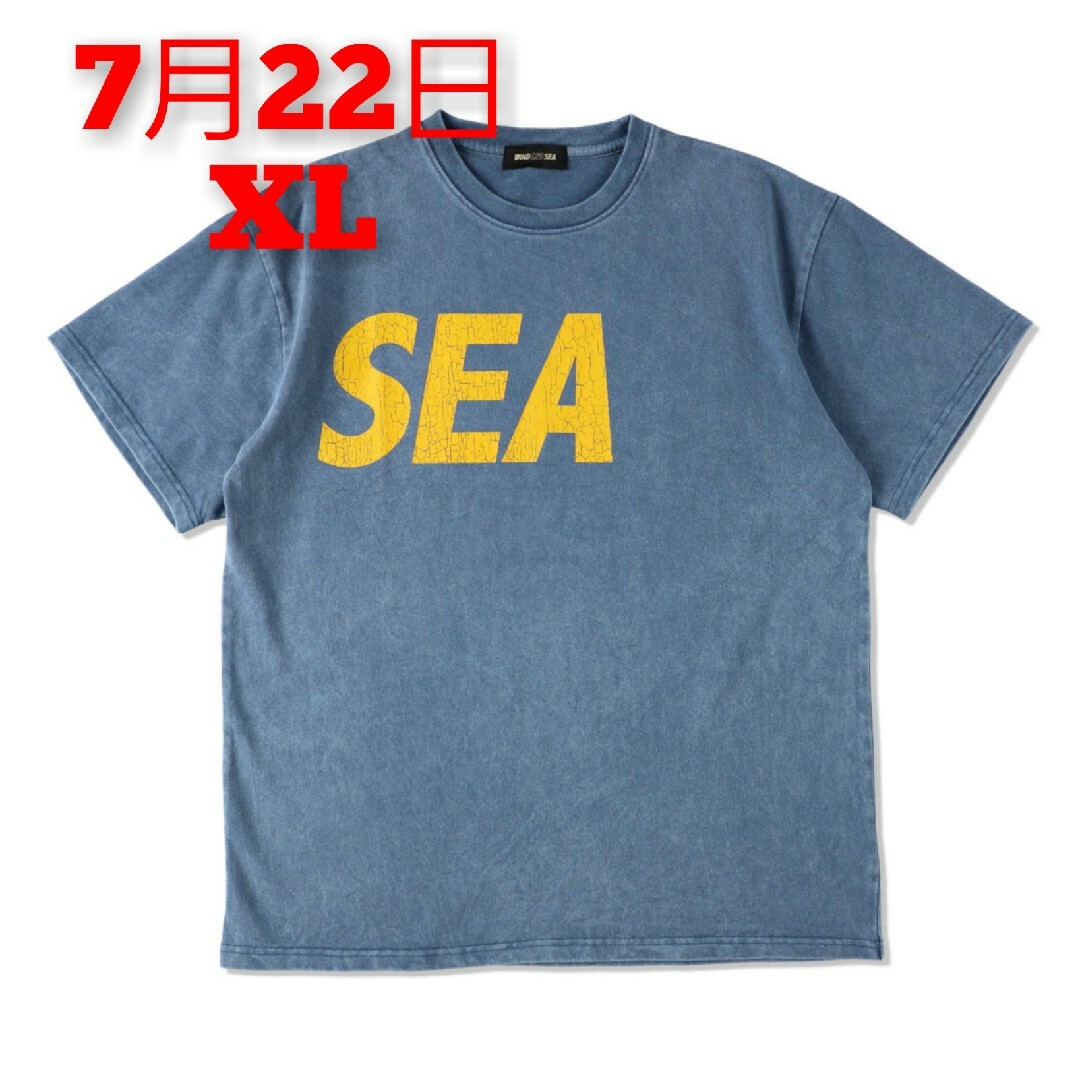 WIND AND SEA(ウィンダンシー)のWIND AND SEA SEA (Crack-P-Dye) S/S Tee メンズのトップス(Tシャツ/カットソー(半袖/袖なし))の商品写真