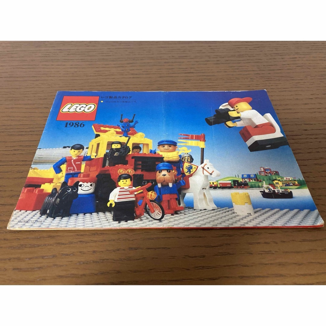 Lego(レゴ)のLEGO レゴ　カタログ　1986年 キッズ/ベビー/マタニティのおもちゃ(知育玩具)の商品写真