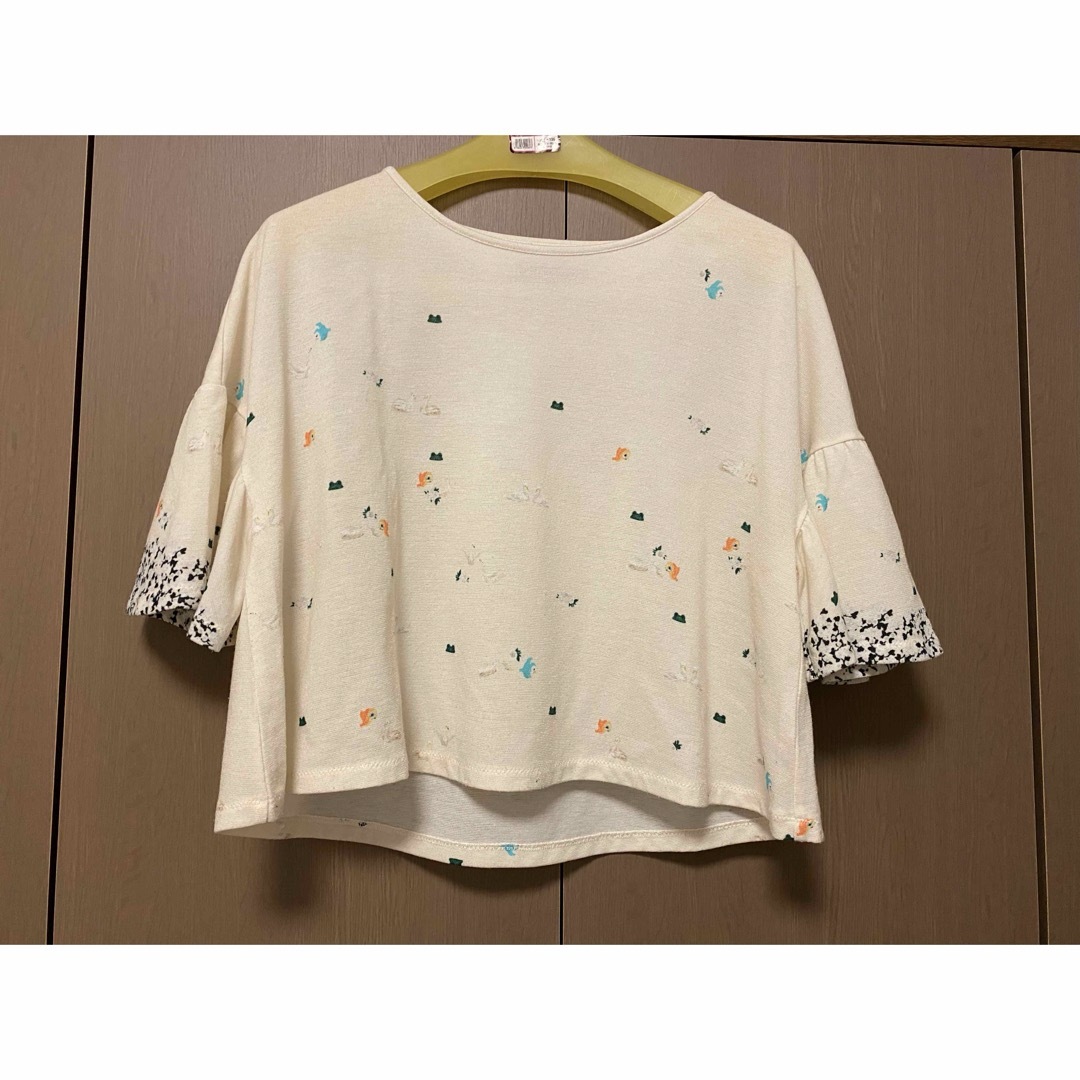 franche lippee(フランシュリッペ)のフランシュリッペ  ブラック yukiemon プルオーバー ユキエモン レディースのトップス(Tシャツ(半袖/袖なし))の商品写真