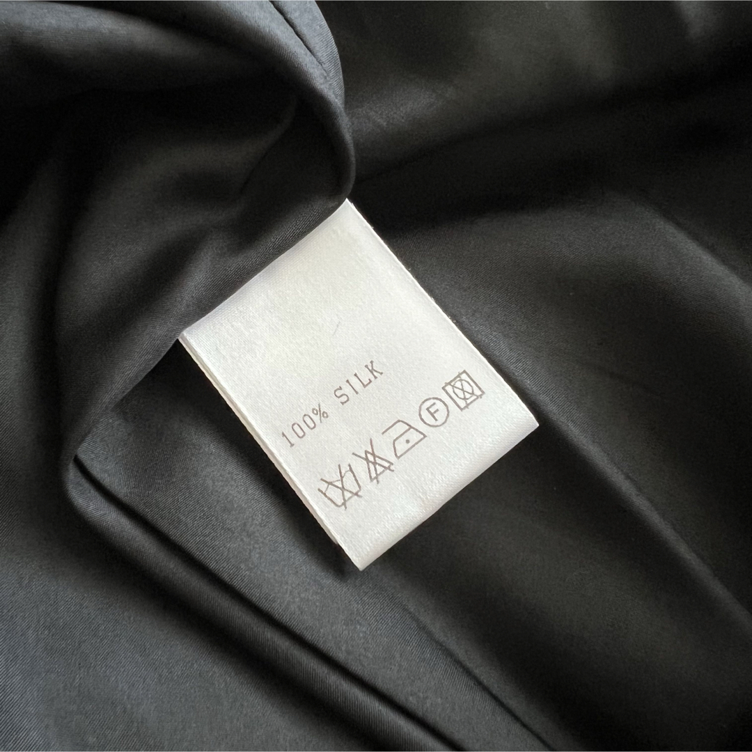 TOMORROWLAND(トゥモローランド)のSALE♡シルク100% ブラックドレス　コリーヌサリュ レディースのフォーマル/ドレス(ミディアムドレス)の商品写真