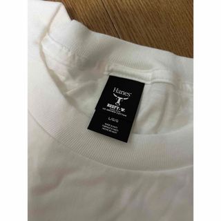 ヘインズ(Hanes)のHANES BEEFY ポケットT ホワイト(Tシャツ/カットソー(半袖/袖なし))