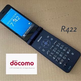 シャープ(SHARP)の美品 R422 ドコモ AQUOS ケータイ SH-02K ガラホ simフリー(携帯電話本体)