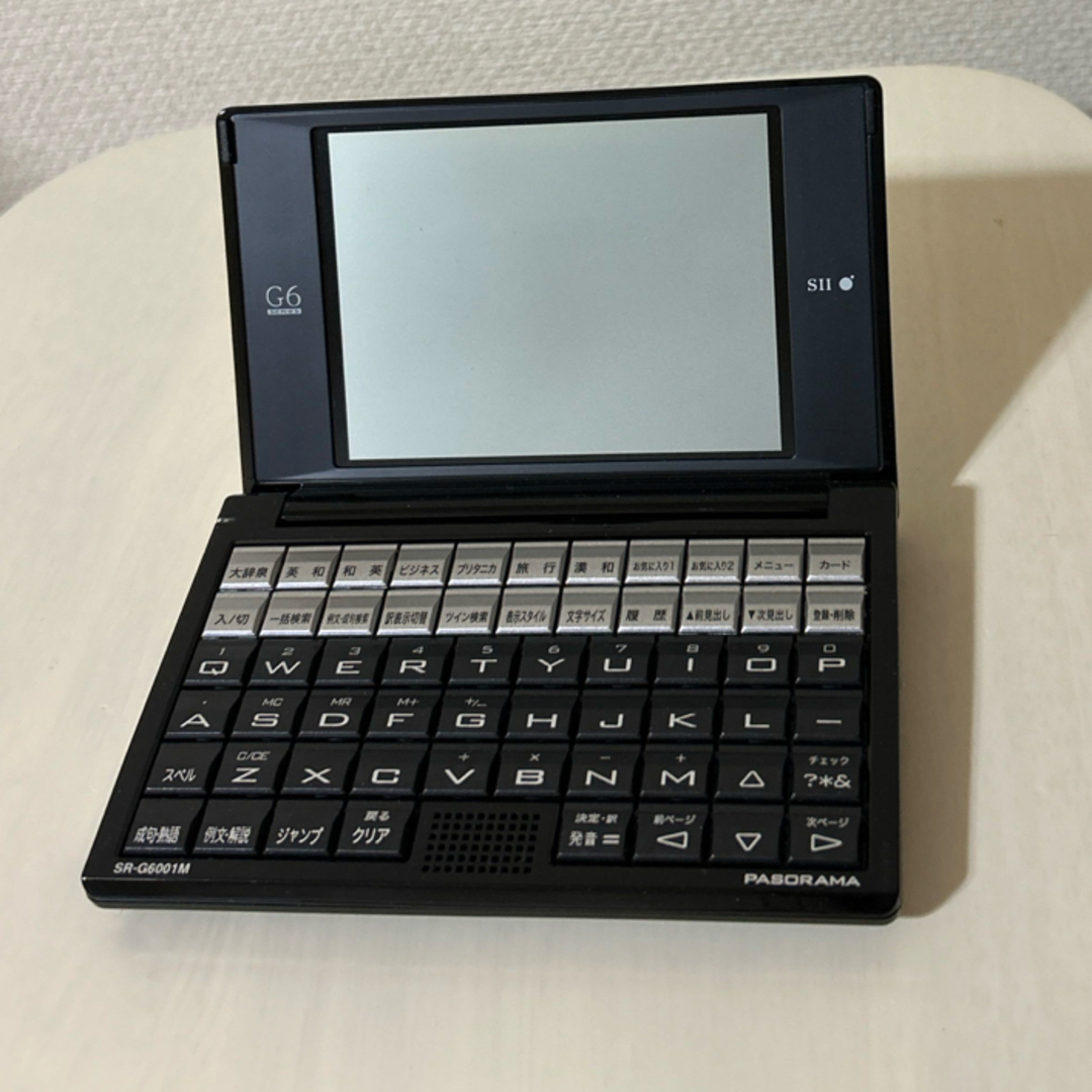 SEIKO(セイコー)の電子辞書　SII SR-G6001M スマホ/家電/カメラのスマホ/家電/カメラ その他(その他)の商品写真