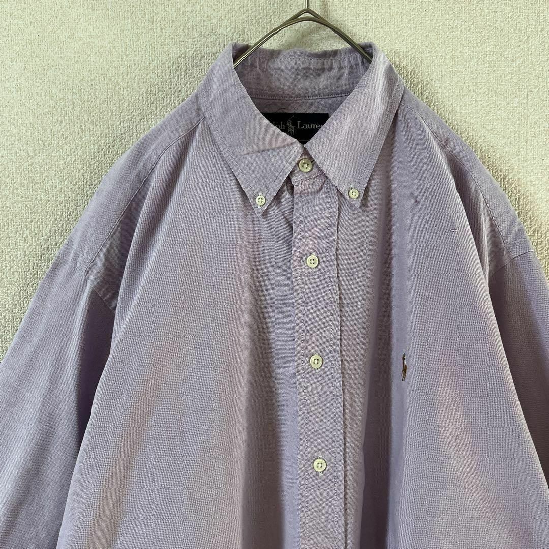 Ralph Lauren(ラルフローレン)のL1 ラルフローレン　オックスフォードシャツ　長袖　16 1/2 34/35 メンズのトップス(Tシャツ/カットソー(七分/長袖))の商品写真