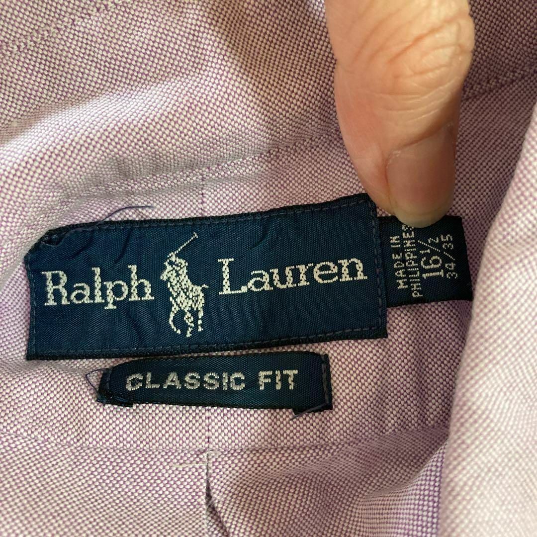 Ralph Lauren(ラルフローレン)のL1 ラルフローレン　オックスフォードシャツ　長袖　16 1/2 34/35 メンズのトップス(Tシャツ/カットソー(七分/長袖))の商品写真