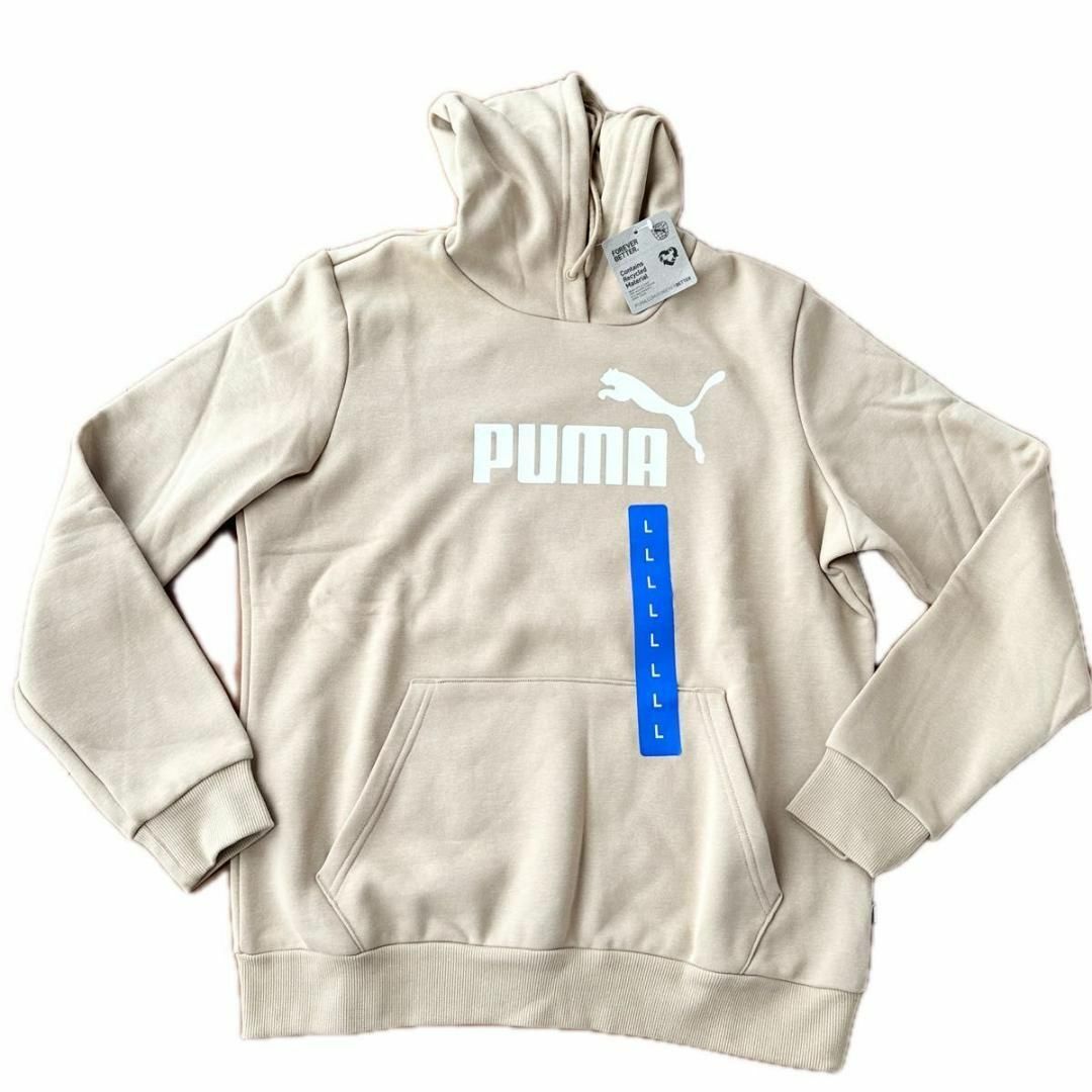 PUMA ロゴ フーディスウェットプーマ 裏起毛 プルオーバーフーディー レディースのトップス(パーカー)の商品写真