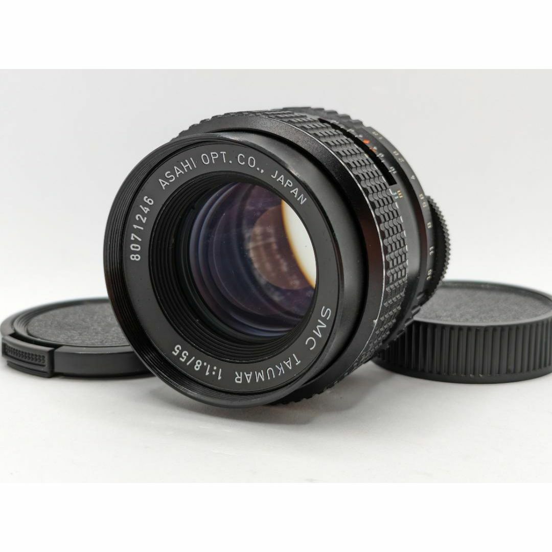 PENTAX(ペンタックス)のSMC TAKUMAR 55mm f1.8【整備・試写済】50291 スマホ/家電/カメラのカメラ(レンズ(単焦点))の商品写真