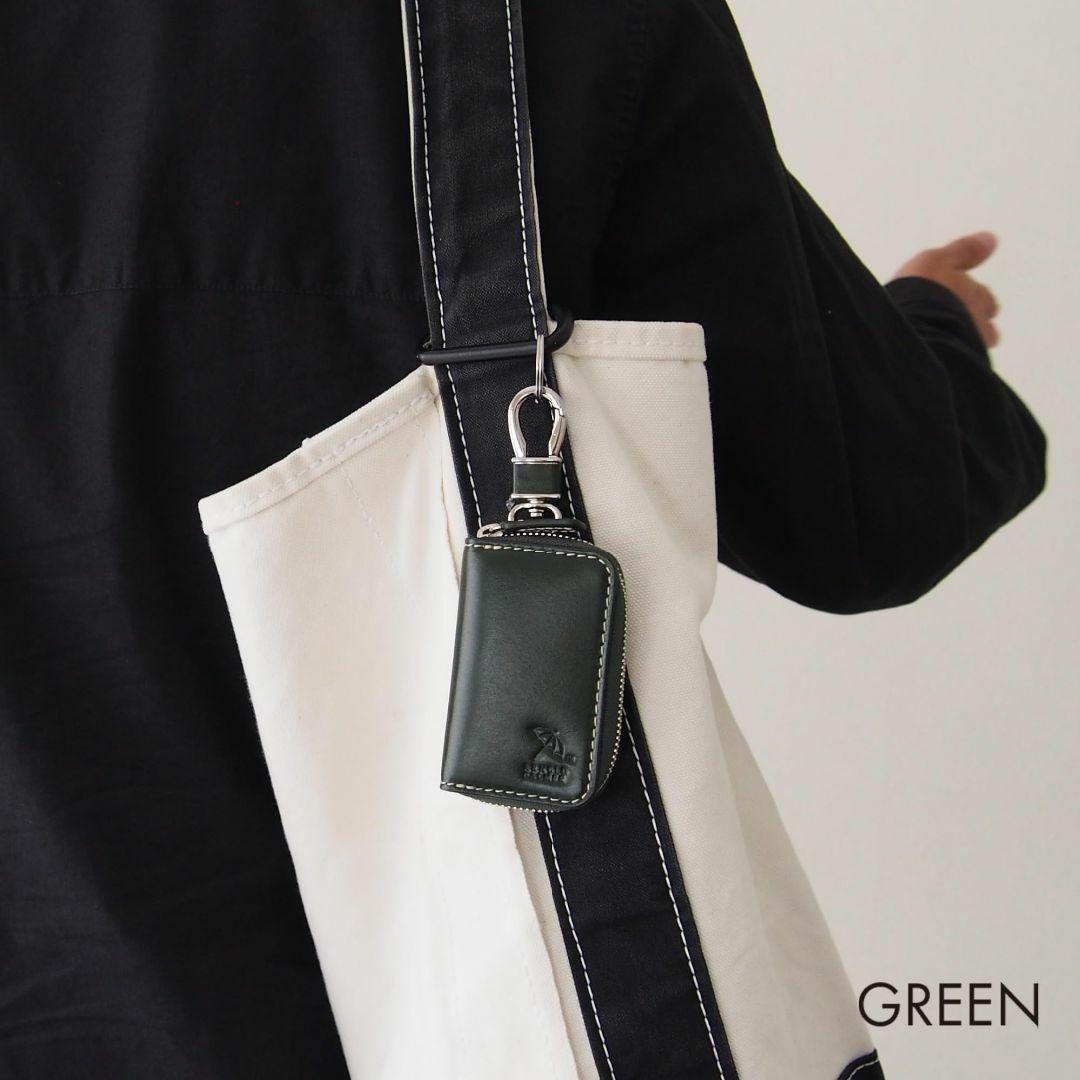 【色:グリーン】[アーノルドパーマー] カラフルシリーズ スマート キーケース  メンズのバッグ(その他)の商品写真