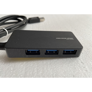 エレコム(ELECOM)のエレコム USBハブ 3.0 4ポート セルフパワー バスパワー 1m ACアダ(PC周辺機器)