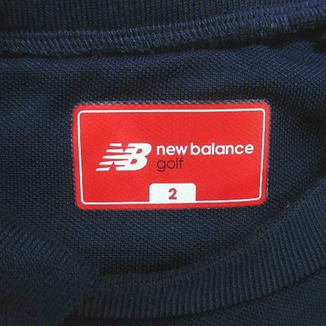New Balance(ニューバランス)のNEW BALANCE golf スポーツウェア ゴルフ 半袖 シャツ スポーツ/アウトドアのゴルフ(ウエア)の商品写真