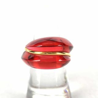 Baccarat - ●美品●バカラ コキアージュ リング 指輪 赤 14-15号サイズ