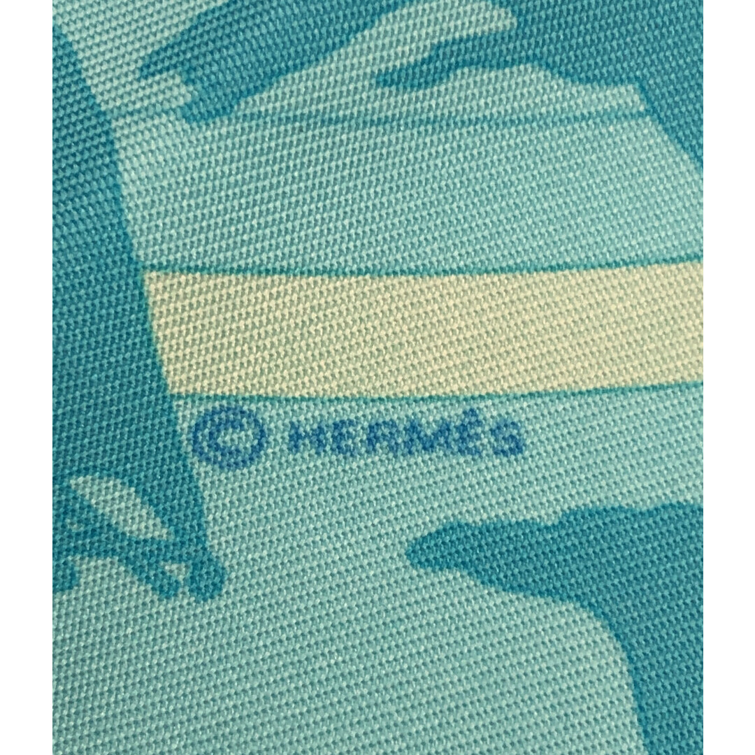 Hermes(エルメス)のエルメス スカーフ カレ45 シルク100％ 影絵遊び レディース レディースのファッション小物(バンダナ/スカーフ)の商品写真