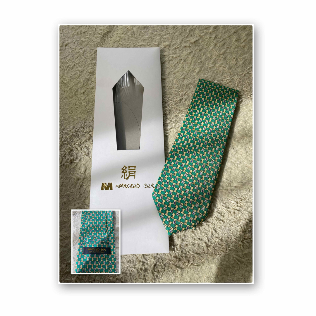 MARCELLO マルセロ ネクタイ メンズのファッション小物(ネクタイ)の商品写真