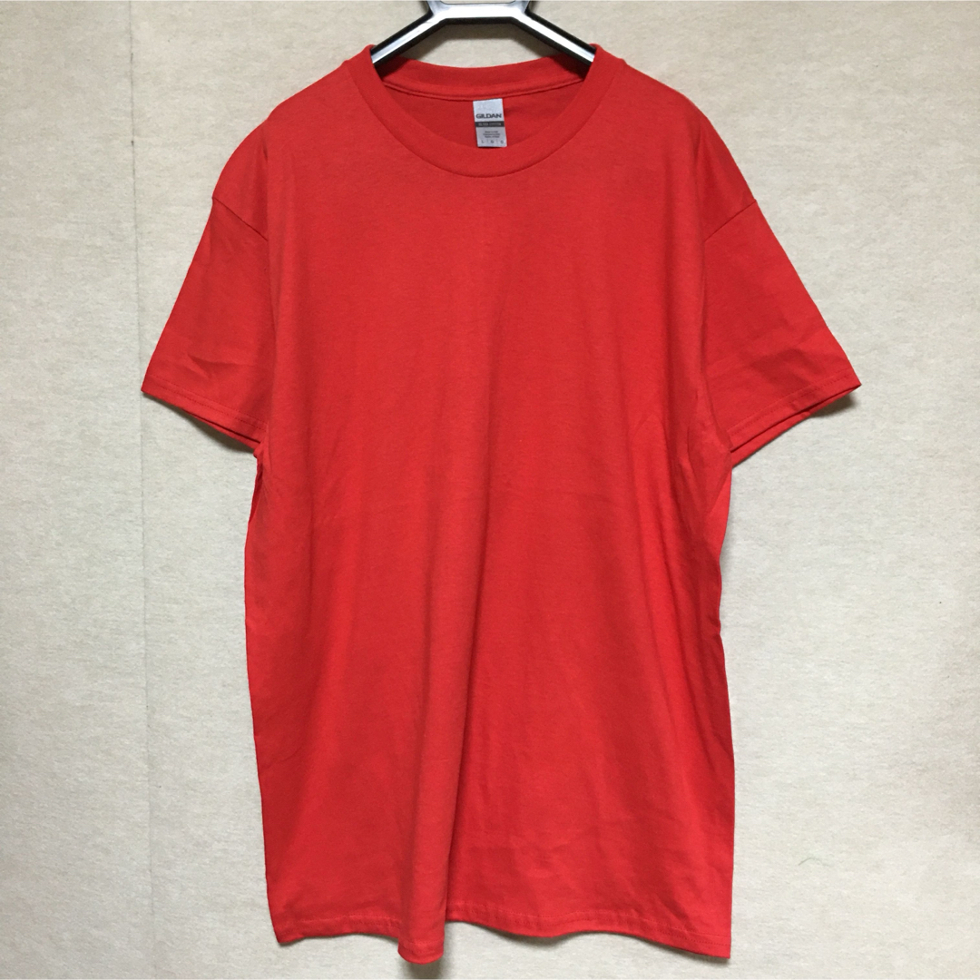 GILDAN(ギルタン)の新品 GILDAN ギルダン 半袖Tシャツ レッド 赤 L メンズのトップス(Tシャツ/カットソー(半袖/袖なし))の商品写真