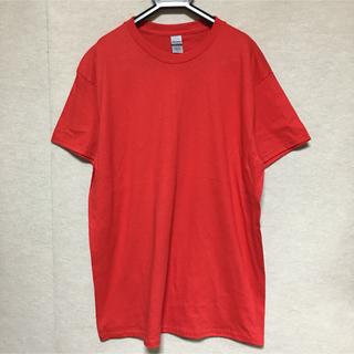 ギルタン(GILDAN)の新品 GILDAN ギルダン 半袖Tシャツ レッド 赤 L(Tシャツ/カットソー(半袖/袖なし))
