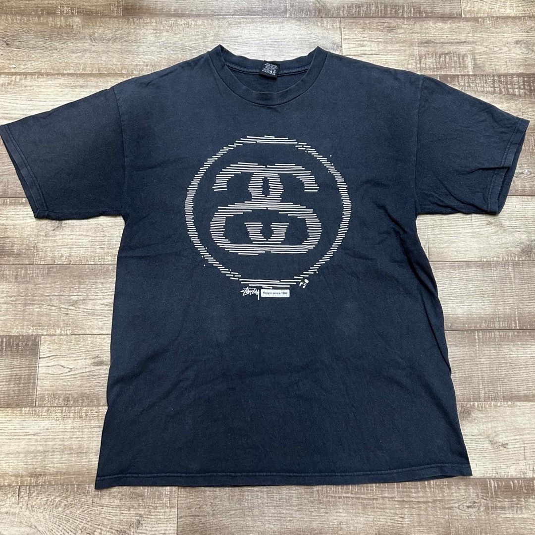 STUSSY(ステューシー)のオールド ステューシー ロゴ Tシャツ L  SSリンク シャネルロゴ メンズのトップス(Tシャツ/カットソー(半袖/袖なし))の商品写真