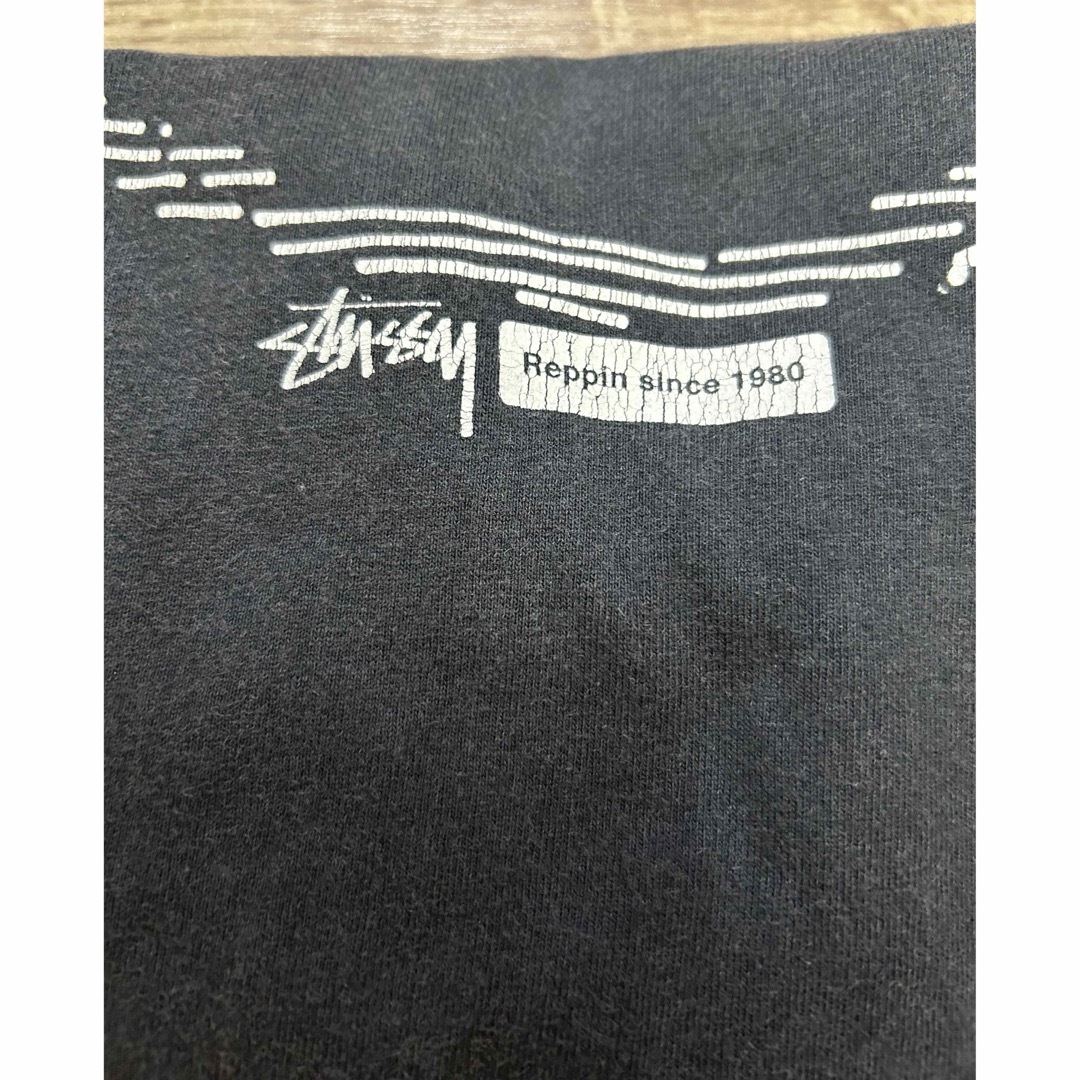 STUSSY(ステューシー)のオールド ステューシー ロゴ Tシャツ L  SSリンク シャネルロゴ メンズのトップス(Tシャツ/カットソー(半袖/袖なし))の商品写真