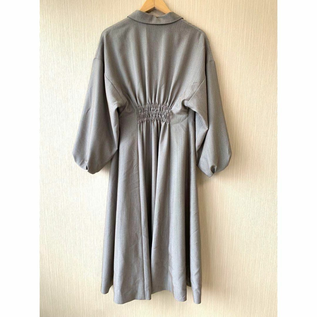 Ameri VINTAGE(アメリヴィンテージ)のAMERI 2WAY HERRINGBONE JACKET DRESS アメリ レディースのワンピース(ロングワンピース/マキシワンピース)の商品写真