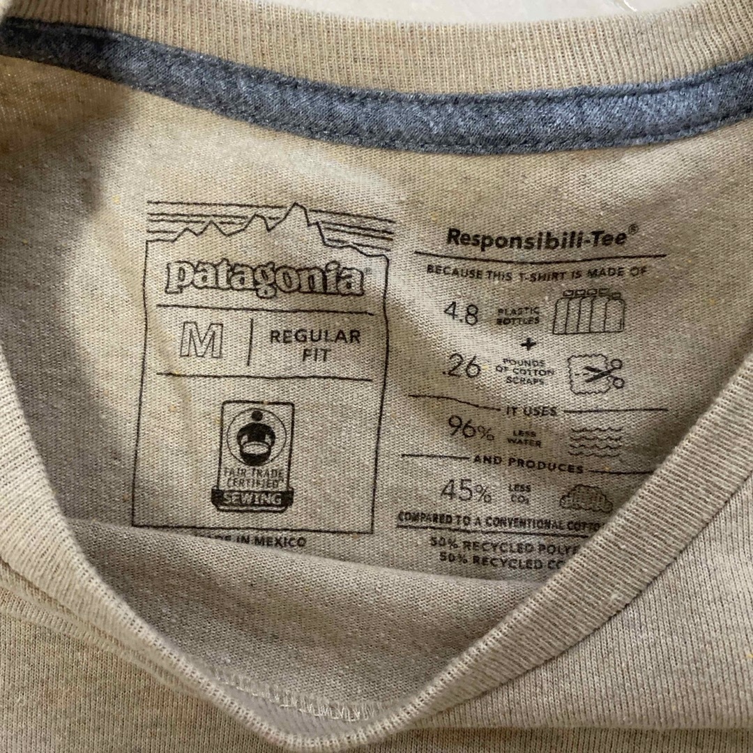 patagonia(パタゴニア)のPatagonia パタゴニアポケットTシャツ　M  メンズのトップス(Tシャツ/カットソー(半袖/袖なし))の商品写真