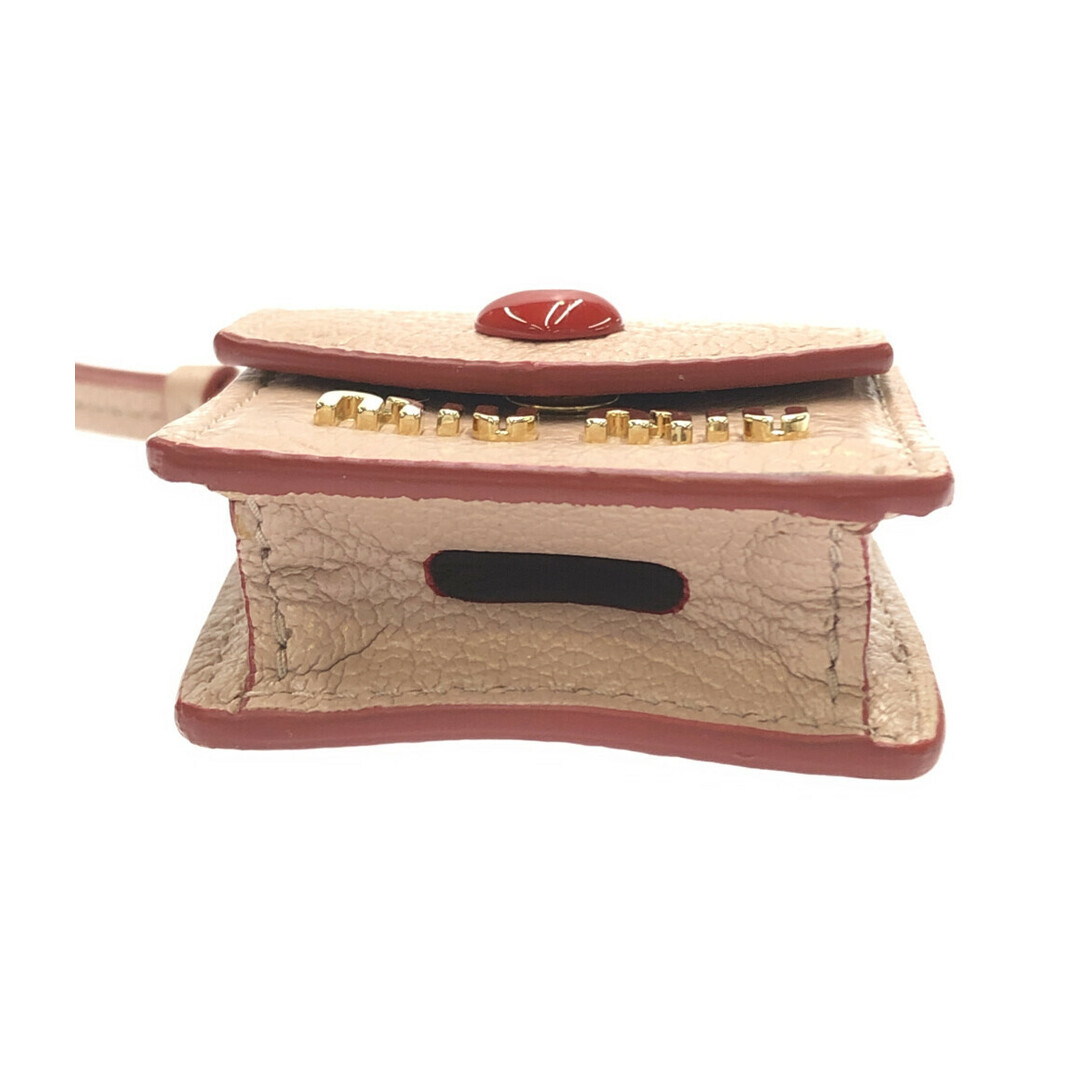 miumiu(ミュウミュウ)のミュウミュウ airpodsケース ネックストラップ付 レディース レディースのファッション小物(財布)の商品写真