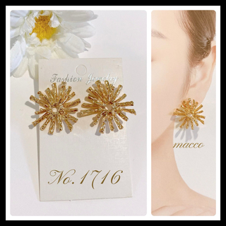 ハンドメイドピアス　No.1716 handmade pierce(ピアス)