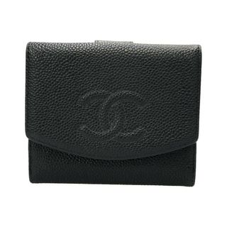 シャネル(CHANEL)のシャネル CHANEL 二つ折り財布  キャビアスキン  レディース(財布)