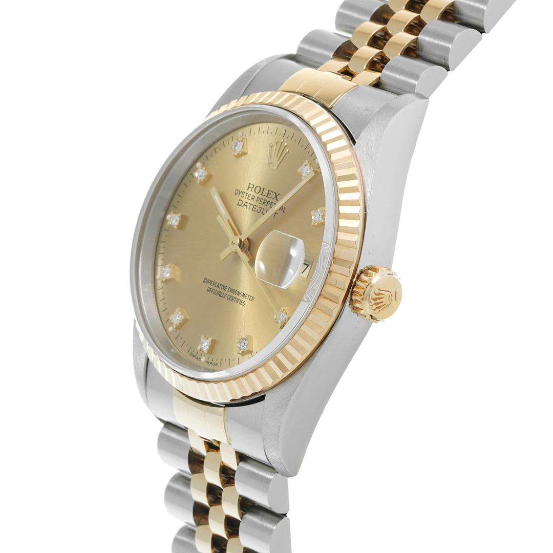 ROLEX(ロレックス)の中古 ロレックス ROLEX 16233G S番(1993年頃製造) シャンパン /ダイヤモンド メンズ 腕時計 メンズの時計(腕時計(アナログ))の商品写真