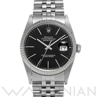 ROLEX - 中古 ロレックス ROLEX 16234 S番(1994年頃製造) ブラック メンズ 腕時計