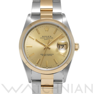 ロレックス(ROLEX)の中古 ロレックス ROLEX 15203 X番(1993年頃製造) シャンパン メンズ 腕時計(腕時計(アナログ))