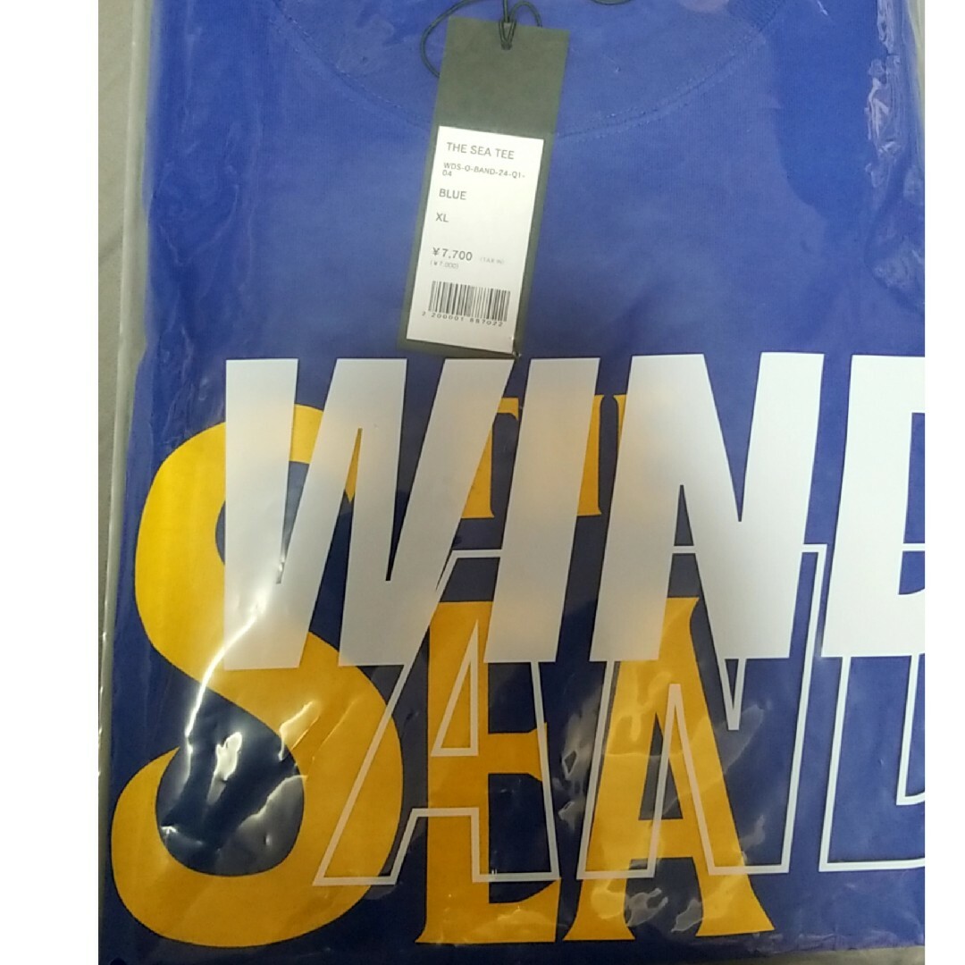 WIND AND SEA(ウィンダンシー)のTHE SEA TEE / BLUE メンズのトップス(Tシャツ/カットソー(半袖/袖なし))の商品写真
